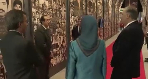 بازدید مایک پومپئو از موزه مقاومت ایران در اشرف3