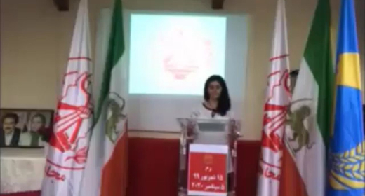 دکتر ویرجینا از ایتالیا : من سالها همراه پدرم عباس برای حقوق بشر و حقوق  بشرمردم #ایران فعالیت میکنم .من از آرمانهای انسانی سازمان #مجاهدین حمایت میکنم 